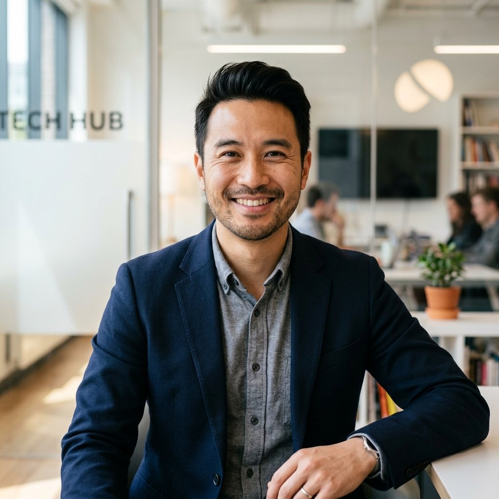 David Chen - Tech Publisher Founder